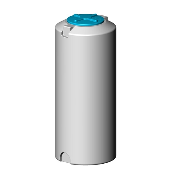 Вертикальна ємність пластикова для води 470 л ТЕХПРОМ